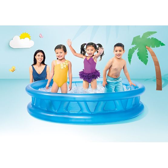 Felfújható kerti medence gyerekeknek kerek Intex 58431