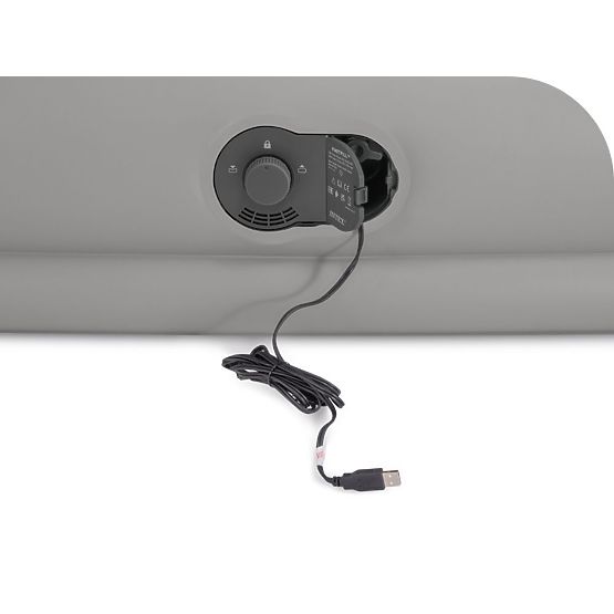 Felfújható matrac egy személy részére 191x99x36 cm beépített elektromos USB pumpával INTEX 641