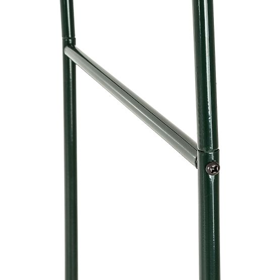 Fém pergola ív fekete 240 cm