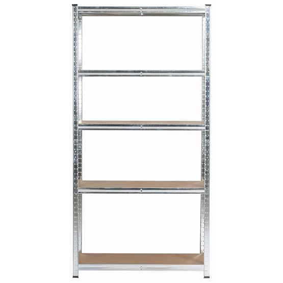 FÉM POLC 90x40x180 EZÜST
