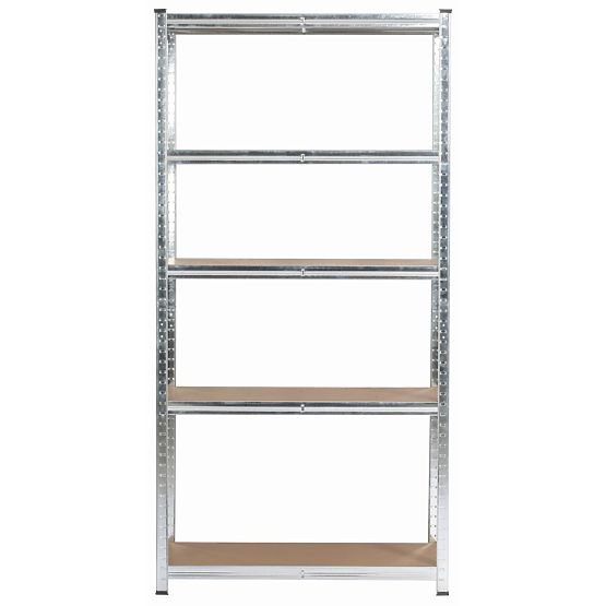 FÉM POLC 90x40x180 EZÜST