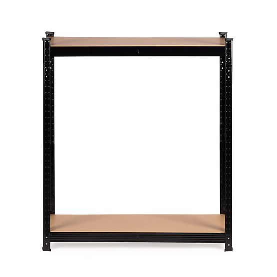 Fém raktári polc garázsba és pincébe 5 polccal