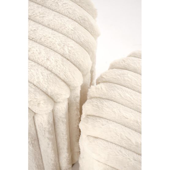 FIDO 2 puff készlet, krémszínű/arany (1p=1készlet)