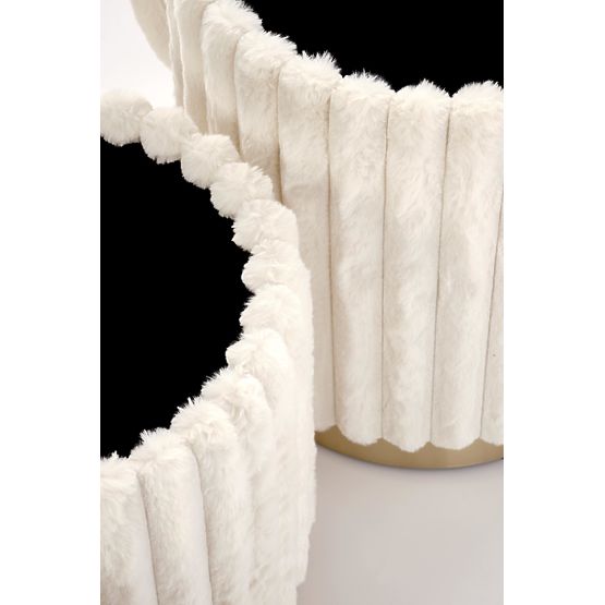 FIDO 2 puff készlet, krémszínű/arany (1p=1készlet)