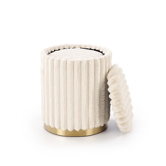 FIDO 2 puff készlet, krémszínű/arany (1p=1készlet)