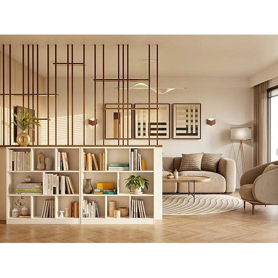 Fiesta 8P FEHÉR Polc