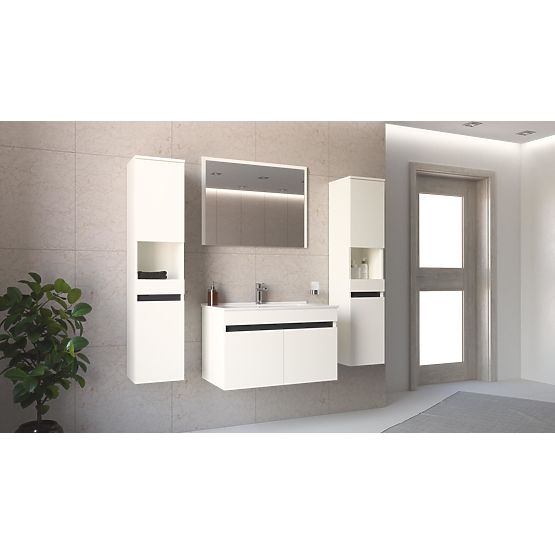 FIGARO Tükör 80 cm fehér (1p=1db)