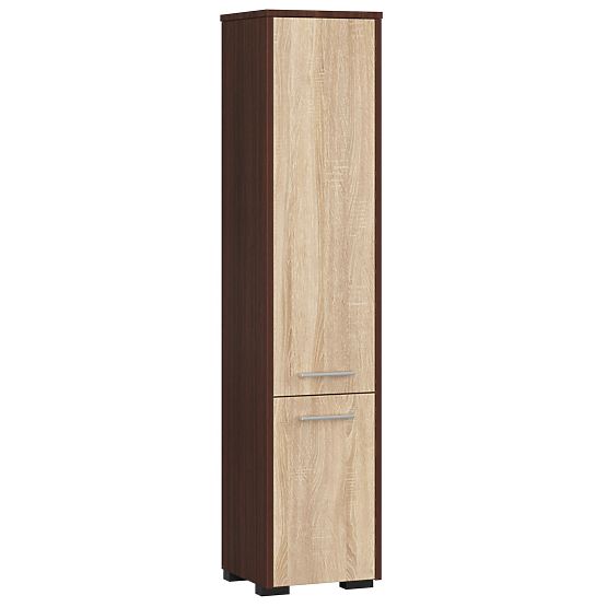 FIN FÜRDŐSZOBAI POLC 30 2D 140cm WENGE / SONOMA