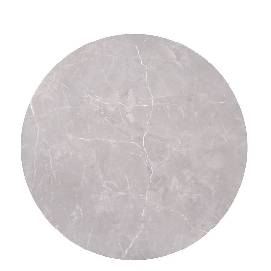 FLAMINGO 2 asztal szett, hamu márvány/fekete (2p=1db)