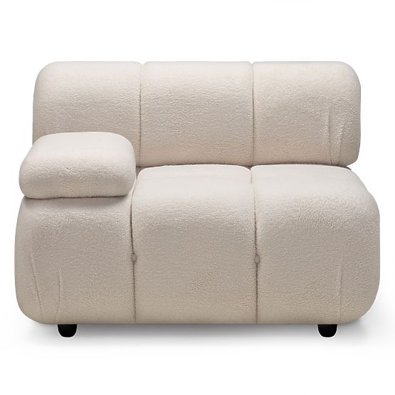 Fluf Big bal oldali modul világos bézs, boucle