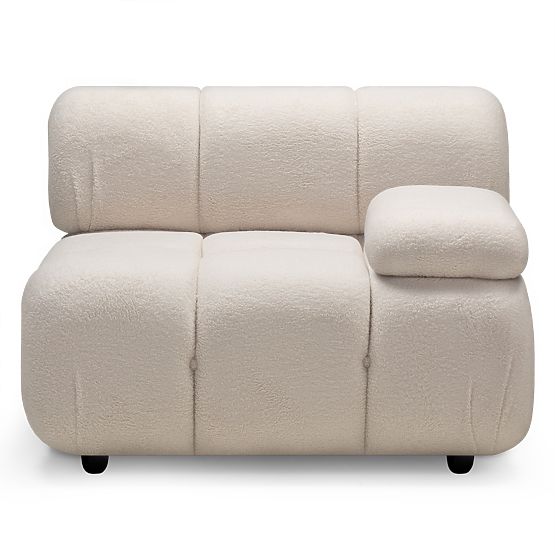 Fluf Big jobboldali modul világos bézs, boucle