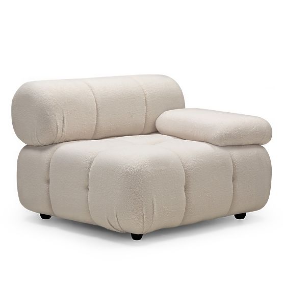 Fluf Big jobboldali modul világos bézs, boucle