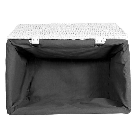 Fonott láda 105L 66x40x40 cm fehér-szürke