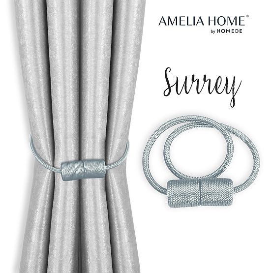 Függönyök - kiegészítők SURREY szürke ameliahome