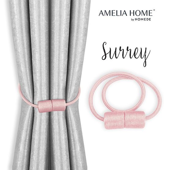 Függönyök - SURREY kiegészítők púderrózsaszín ameliahome