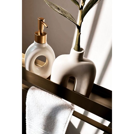 Fürdőszobai polc kádra SF01 45cm arany kefélt