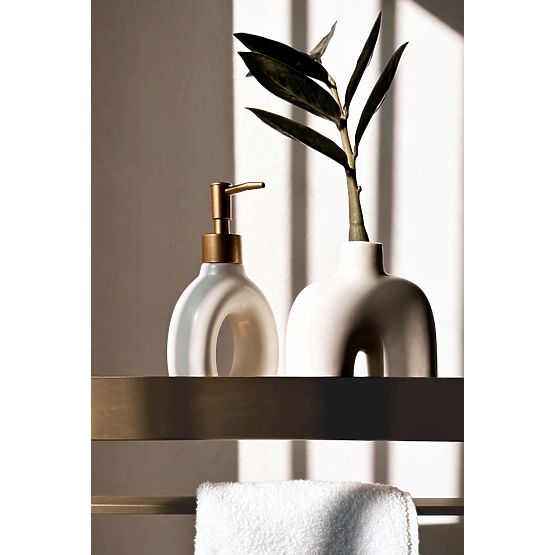 Fürdőszobai polc kádra SF01 45cm arany kefélt