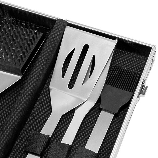GAFAL 6 darabos grillező készlet bőröndben