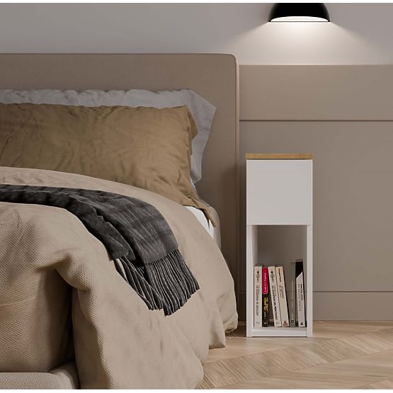 GALAX 20/1S ÉJJELISZEKRÉNY FEHÉR-ARTISAN