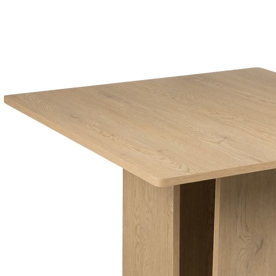 Gasper étkezőasztal 100 cm, négyzet alakú, Cremona Torro tölgy