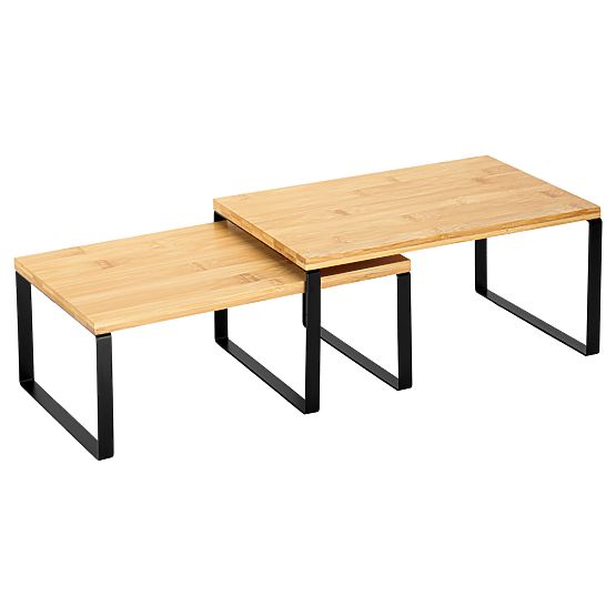 GINGER bambusz polcok szettje, 2 darab