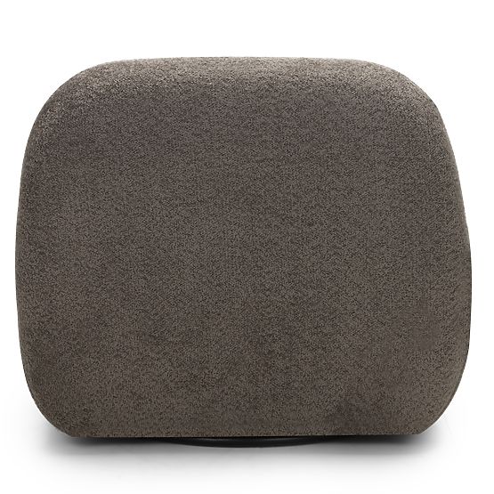 Giorgia relaxációs fotel forgó alappal, barnásszürke