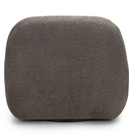 Giorgia relaxációs fotel forgó alappal, barnásszürke