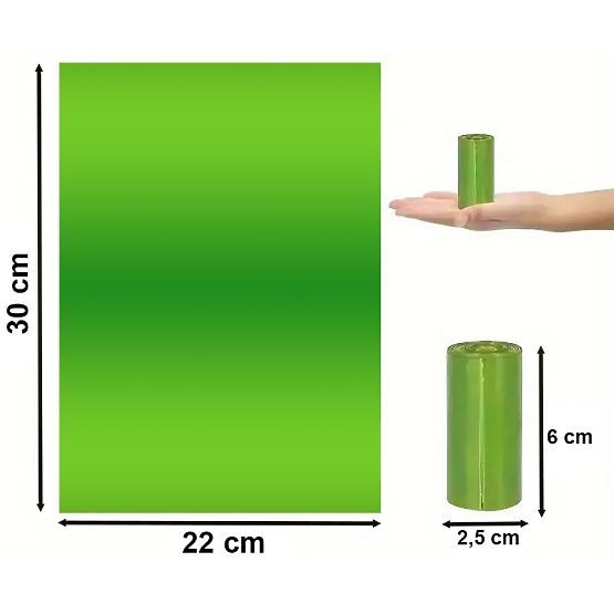 GIZMO kutyaürülék zacskók 400 darab