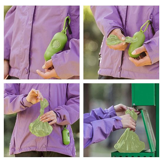 GIZMO kutyaürülék zacskók 400 darab