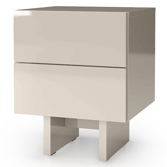 Glim éjjeliszekrény, kasmír, fényes