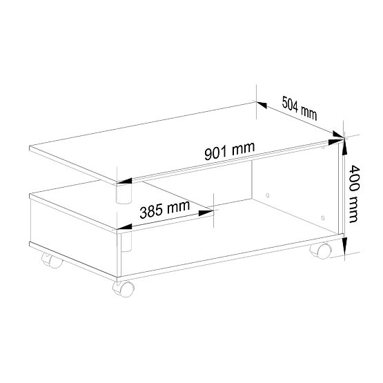 GÖRGŐS KONFERENCIA ASZTAL VINI FEHÉR