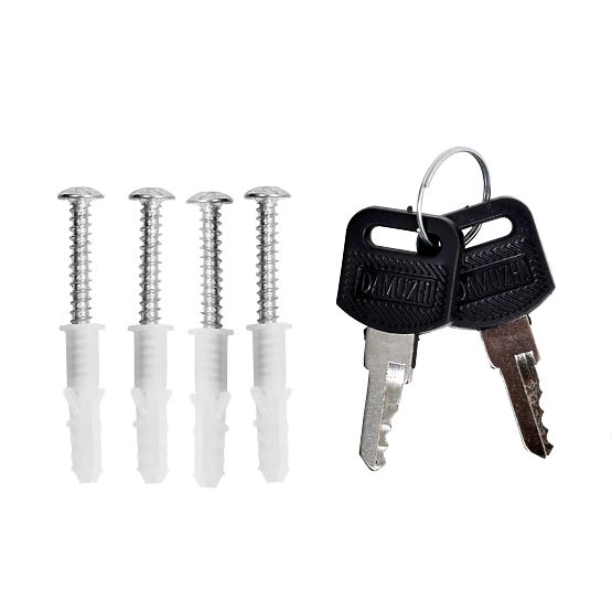 Gustav fekete levélszekrény