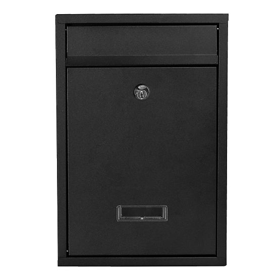 Gustav fekete levélszekrény