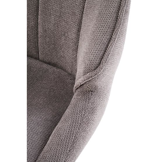 H122 bárszék lábak - fekete, ülés - szürke (1p=2db)