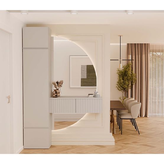 HAGA 1SZ KASMÍR BÉZS RUHASZEKRÉNY