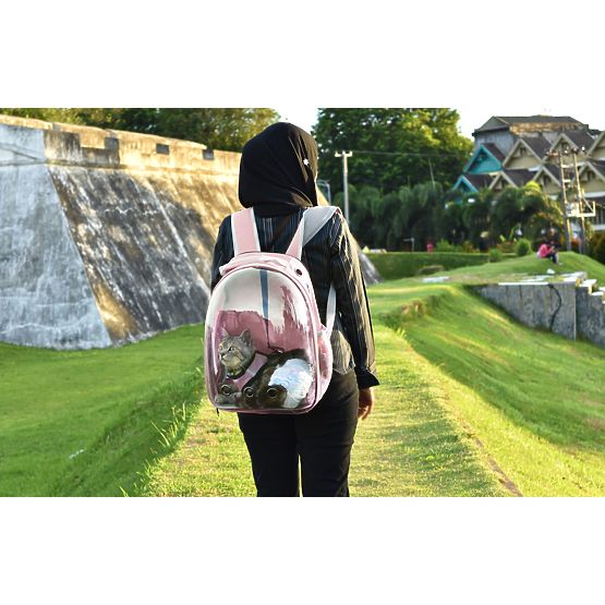 Hátizsák szállító macskáknak és kutyáknak, utazótáska