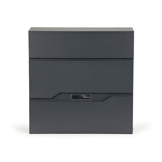 Horganyzott acél levél- és újságtartó postaláda