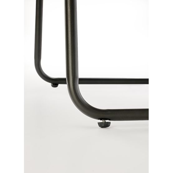 HUDSON, kerti garnitúra (kanapé, 2x fotel, asztal), szürke / barna (1p=1készlet)