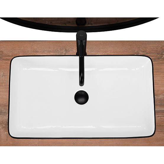 Időtlen Denis Black Edge mosdó