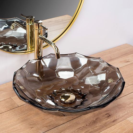 Időtlen REA ARCTIC BLACK mosdókagyló