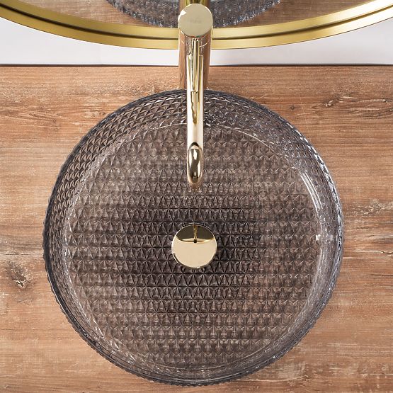 Időtlen Rea Cristal Szürke 39 mosdókagyló