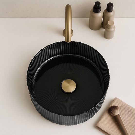 Időtlen Rea Ingrid 36 Fekete mosdókagyló