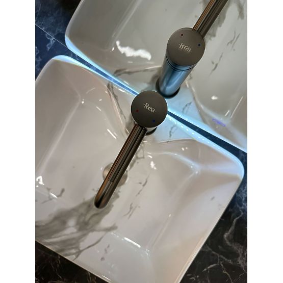 Időtlen REA Kelly Marmo mosdókagyló