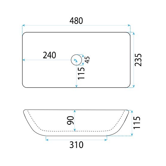 Időtlen Rea Maria mosdó