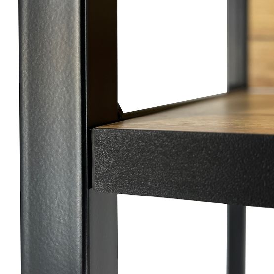 INDUSTRIÁLIS POLC 400 FEKETE/TÖLGY ARTISAN