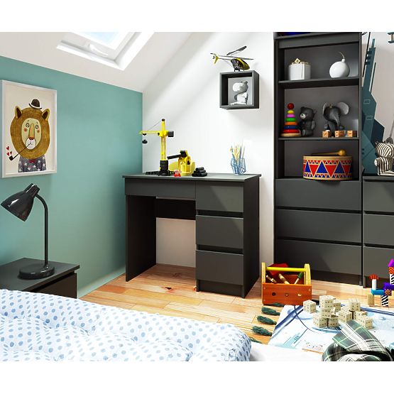 ÍRÓASZTAL A-7 CLP SZÜRKE JOBBOLDALI