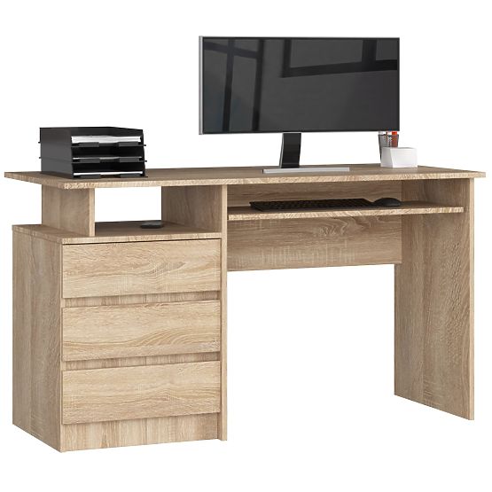 ÍRÓASZTAL CLP 135cm PK SONOMA