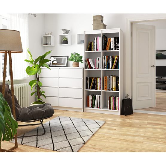 IRODAI POLC R 80 cm CLP 8 POLC FEHÉR