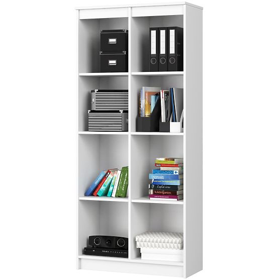 IRODAI POLC R 80 cm CLP 8 POLC FEHÉR