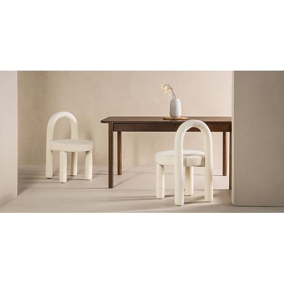 Ivo étkezőszék, ekrü, buklé